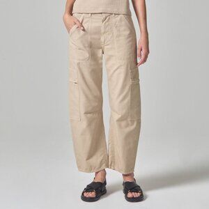Citizens of Humanity Marcelle Low Slung Easy Cargo In Taos Sand  Worn Once